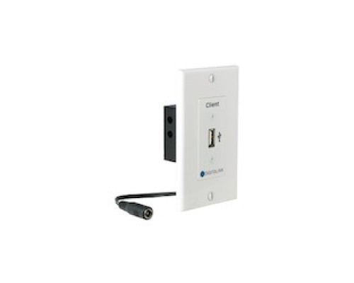 LIBERTY AV DL-USB2-WP-C         USB 2.0 High Speed Twisted Pair Extender WP Client Client Side Only Features: Does NOT SUPPORT Isochronous Mode USB Extends USB High-speed 480 Mbps Up To 100m 330ft Powered From Client Side Ex