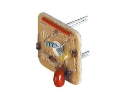 HIRSCHMANN 831839001  GDME LED 24 RD; Function indicator LED with freewheeling diode, pressure switch, DIN EN 175 301-803-A, Type A, 8A, 24V AC/DC