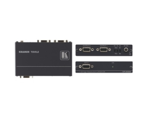 KRAMER  11-70769190  VP-200K                 1:2 XGA DA with KR-ISPSignal Processing. Selectable Sync Input