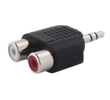 KRAMER 99-9598201 AD-A35M/2RF         3.5mm Stereo M to Dual RCA F Adapter Minimum Purchase 10X