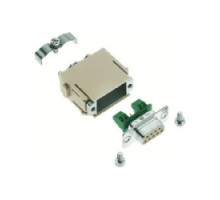 HARTING  09140093151  9140093151   Han-Modular Modules: D-Sub Module profibus double cable clamp