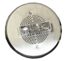 BOSCH SECURITY SYSTEMS  ET90-24MCC-FN                 Ceiling Speaker/strobe 8W 15-95cd Nickel