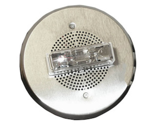 BOSCH SECURITY SYSTEMS  ET90-24MCC-FN                 Ceiling Speaker/strobe 8W 15-95cd Nickel