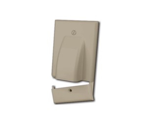 VANCO  120615X                 Hinged Bulk Cable Wall Plates, Single & Almond