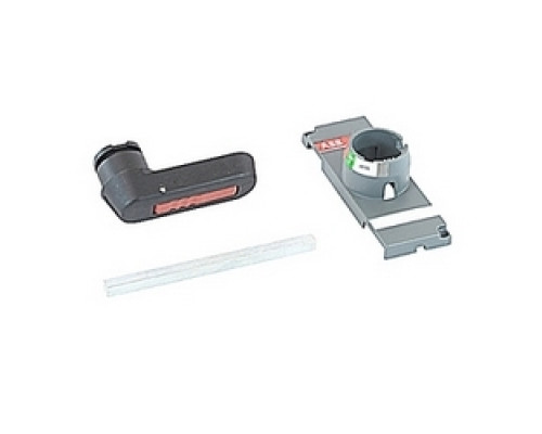 ABB  OTV250EK   Black direct mount handle with up to 3 padlocks in OFF-position