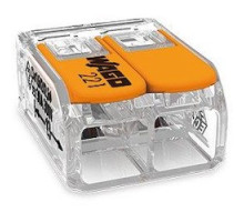 WAGO CORPORATION  221-612/K194-4045  60361832   COMPACT Splicing Connectors; 2-conductor Connector; With Operating Levers; Max.ambient Operating Temp. 85 C