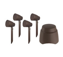 SPEAKERCRAFT SC-TERR-4.1-HS         4IN 100MM ALL-WEATHER OUTDOOR SPEAKER KIT WITH 8IN 200MM HARDSCAPE