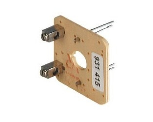 HIRSCHMANN  931415000   GDME UV 1; Unequipped circuit board with 2 fork type springs and 2 clamping box