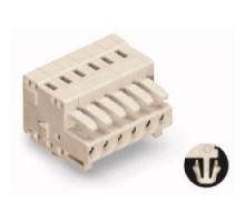 WAGO CORPORATION  734-112   FEMALE CONNECTOR 12 POLE PIN SPACING 3.5 MM / 0.138 IN 100% PROTECTED AGAINST MISMATING WITH CODING FINGERS