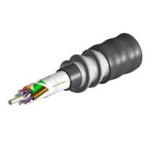 COMMSCOPE ENTERPRISE SOLUTIONS  760140624  P-006-LZ-6F-F06BK/25D   Fiberguard, Indoor/Outdoor, Plenum Rated, 6 Fiber, Gel-Free, Stranded Loose Tube Cable With Aluminum Interlocking Armor Containing A Plenum Rated Outer Jacket, Optispeed OM1 Multimode