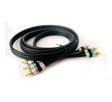 KRAMER 98-0101050 C-3RVM/3RVM-50         3 RCA M to 3 RCA M Cable 3 RG-59 for Component Video - 50’