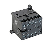 ABB  K6-31Z-01   4 pole, 3 NO and 1 NC, K6 miniature control relay with screw terminals and 24V AC/DC control voltage