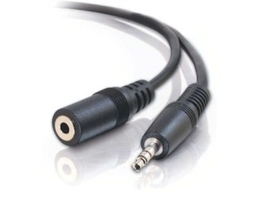 C2G  CG13787  CG13787                 Audio Extension Cable, 3.5 MM Stereo Male to 3.5 MM Stereo Female, 6’ Length, Black