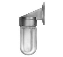 THOMAS & BETTS  VWG-01   Wall Mount Cap with Adapter Plate and Globe, Aluminum, with Socket with Leads, Gasket, and Screws, 100 Watt Maximum