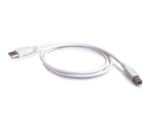 C2G CG13172 CG13172         C2G 2m 6.6ft USB 2.0 Cable - USB Cable - Type USB A to Type USB B - White