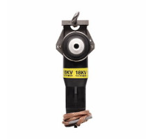 COOPER POWER SYSTEMS  3237758C18M                 Eaton Cooper Power series parking stand, 25 kV, 200A loadbreak bushing, MCOV: 15.3 kV, Duty cycle: 18 kV, #4 AWG copper lead, Ground lead: 36 inch