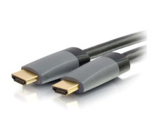 C2G  CG50627  CG50627                 HDMI Cable, High Speed, In-Wall, Male to Male, 4K at 60 Hertz Resolution, 28 AWG Tinned Copper, CL2 Rated, 6’ Length, PVC Black Jacket, With Ethernet