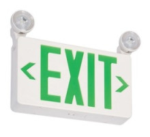 SIGNIFY NORTH AMERICAN CORP  PVLLCG2R   LED Exit Sign Combo Unit, Low Profile, 120/277 Volt AC at 60 Hertz, 3 Watt, 11-13/16