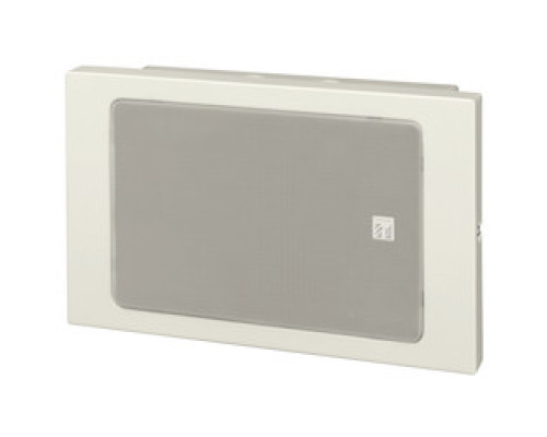 TOA ELECTRONICS INC  BS-680U                 Public Address Speaker, Horizontal/Vertical, 25/70 Volt, 6 Watt, 150 to 20000 Hertz, 94 dB, 310 MM Width x 90 MM Depth x 190 MM Height, Steel Plate Off-White Enclosure