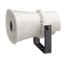 TOA ELECTRONICS INC  SC-610T                 Paging Horn Speaker, 10 Watt, 315 Hertz to 12.5 Kilohertz, 110 dB, 222 MM Width x 234 MM Depth x 179 MM Height, ABS Plastic Off-White Cover, With Transformer