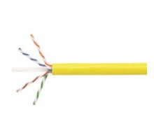 COMMSCOPE UNIPRISE SOLUTIONS UN874050004/10 CS44P YEL C6A 4/23 U/UTP RL 1KFT         CS44P ETL Verified Category 6A U/UTP Cable, plenum, yellow jacket, 4 pair count, 1000 ft 305 m length reel