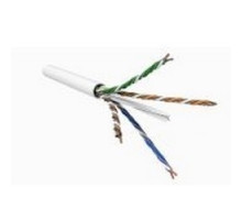 COMMSCOPE SYSTIMAX SOLUTIONS 760258512 3073A WHT C6 4/21 U/UTP R1000         GigaREACH XL 3073A Category 6 U/UTP Cable, low smoke zero halogen, white jacket, 4 pair count, 1000 ft 305 m length, reel