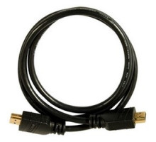 ON-Q/LEGRAND  AC2M04BK  AC2M04-BK                 HDMI Cable, High Speed, Type A 19-Pin to Type A 19-Pin, 28 AWG, 4 Meter Length, 10 Gbps, Gold Plated Connector, Copper Conductor, Black, With Ethernet