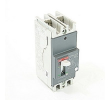 ABB  A1A070TW-2   2 pole, 70 amps rated at 240V AC and 250V DC, fixed trip point molded case circuit breaker, with a thermal magnetic trip device and 10kA at 240V AC and 5kA at 250V DC interrupt current rating