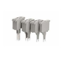 WAGO CORPORATION  280-802   Empty component plug housing for carrier terminal blocks, Type 2, 2-pole, 250 V/4 kV/3; 6 A max., 10 mm / 0.394 in. wide