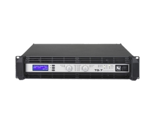 ELECTRO-VOICE  TG-7 120V                 TG-7, Tour Grade Amplifier, 2 x 2500 W at 4 Ohms, 2 x 3500 W at 2 Ohms, 120 V