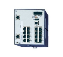 HIRSCHMANN  943434033   Compact OpenRail Gigabit Ethernet Switch; 18 Ports in total, 2 Gigabit Ethernet ports; 1. uplink: 10/100/1000BASE-TX, RJ45; 2. uplink: 10/100/1000BASE-TX, RJ45; 16 x standard 10/100 BASE TX, RJ45
