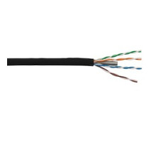 LIBERTY AV  24-4P-L6-EN-BLK   Liberty Category 6 U/UTP Riser Rated Network Cable Features: 4 Twisted Unshielded Pairs In Varying Twist Lengths 23AWG Solid Bare Copper Conductors True 550mhz Positive ACR Sweep For Maximum Performance Riser Rated Lead-f