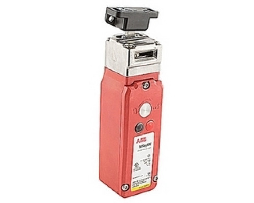 ABB  2TLA050009R1413   Solenoid locking interlock safety switch featuring power to lock guard holding up to 1800N