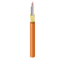 BELDEN  FI1D012P9   Indoor Fiber Cable, OM1, Plenum, Commercial, 12-F FX INDOOR TB CABLE, OM1 OFNP ORANGE JACKET