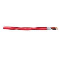 APPROVED MANUFACTURERS  FA-1802C-1-2S-08           18AWG Solid Bare Copper 2 Conductor Shielded Plenum Orange, Fire Alarm Cable