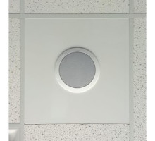 ALGO COMMUNICATION PRODUCTS  8188T2X2                 The 8188T2X2 Ceiling Speaker T-Bar Panel is a 2’ x 2’ panel designed to fit a standard drop ceiling tile and support the 8188 SIP Ceiling Speaker.