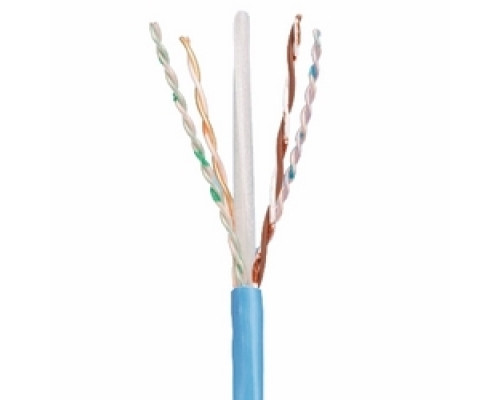 PANDUIT  PUP6004BL-UY   Copper Cable, Enhanced Category 6, 4-Pair, 23 AWG, UTP, CMP, Black, 1000ft/305m