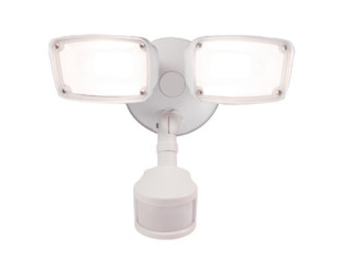 COOPER LIGHTING LLC  MST20C18W   TWIN FLOOD, CONNECTED HALO HOME, INTEGRATED MOTION SENSOR, 180 PIR