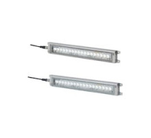 PATLITE USA CORPORATION CLK3CL-24SG-CD  LED Bar light, 300mm, Daylight white, Stainless Steel and glass, Daisy Link, M12 connector; IP66G, IP67G, IP69K
