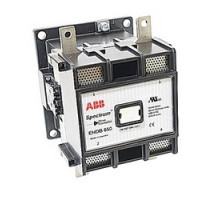 ABB  EHDB650C2P-1L   2 pole, 2 NO, plus 1 NO and 1 NC auxiliary contacts, 650 amp, DC drive, dynamic breaking contactor, with a 120V AC coil