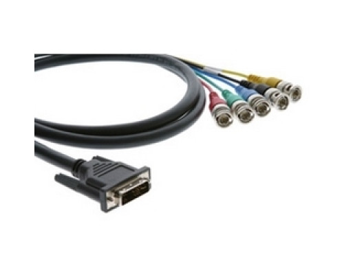 KRAMER 94-0605010 C-DMA/5BM-10         DVI-A M to 5 BNC M Breakout, Molded - 10’