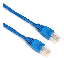 BLACK BOX NETWORK SERVICES EYN851M-0002  CAT5e 350-MHz Snagless Solid Cross-Pinned Ethernet Patch Cable - Unshielded UTP , CM PVC RJ45 M/M , Blue, 2-ft. 0.6-m