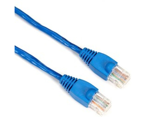 BLACK BOX NETWORK SERVICES EYN851M-0002  CAT5e 350-MHz Snagless Solid Cross-Pinned Ethernet Patch Cable - Unshielded UTP , CM PVC RJ45 M/M , Blue, 2-ft. 0.6-m