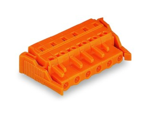 WAGO CORPORATION  231-706/037-000  51119980   FEMALE CONNECTOR PUSH IN  6 POLE  WITH CODING PIN/LOCK