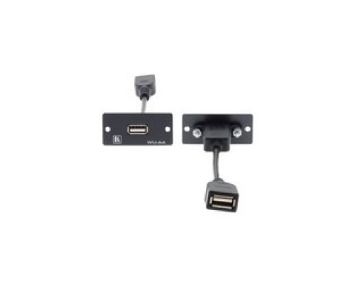 KRAMER  85-0119799  WU-AAB                 USB-A to USB-A Insert - Black