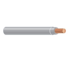 APPROVED MANUFACTURERS  6G-0601-09           THHN/THWN-2 Cable, 6 AWG, 19 Strand, 600V, Annealed Copper, PVC Insulation, Nylon Jacket, Gray