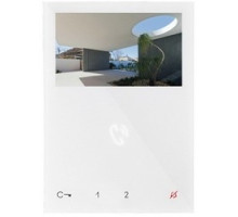 COMELIT  6721W                 Hands Free Mini Monitor, 4.3 Inch, 16:9, 480 x 272 Pixel, LCD, 160 mm H x 115 mm W x 22 mm D