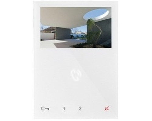 COMELIT  6721W                 Hands Free Mini Monitor, 4.3 Inch, 16:9, 480 x 272 Pixel, LCD, 160 mm H x 115 mm W x 22 mm D