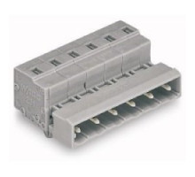 WAGO CORPORATION  731-606   MALE CONNECTOR 6 POLE PIN SPACING 7.5 MM / 0.295 IN