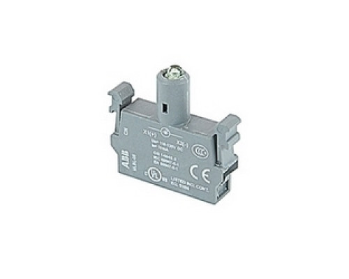 ABB  MLBL-05G   Green lamp block with integrated LED and 110 to 130V DC rated voltage